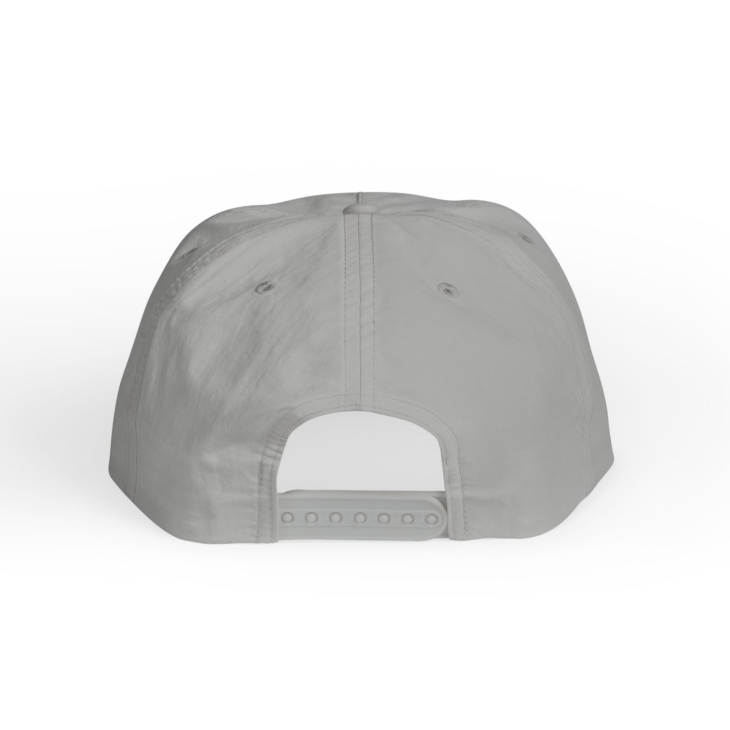 Gray cap on a white background
