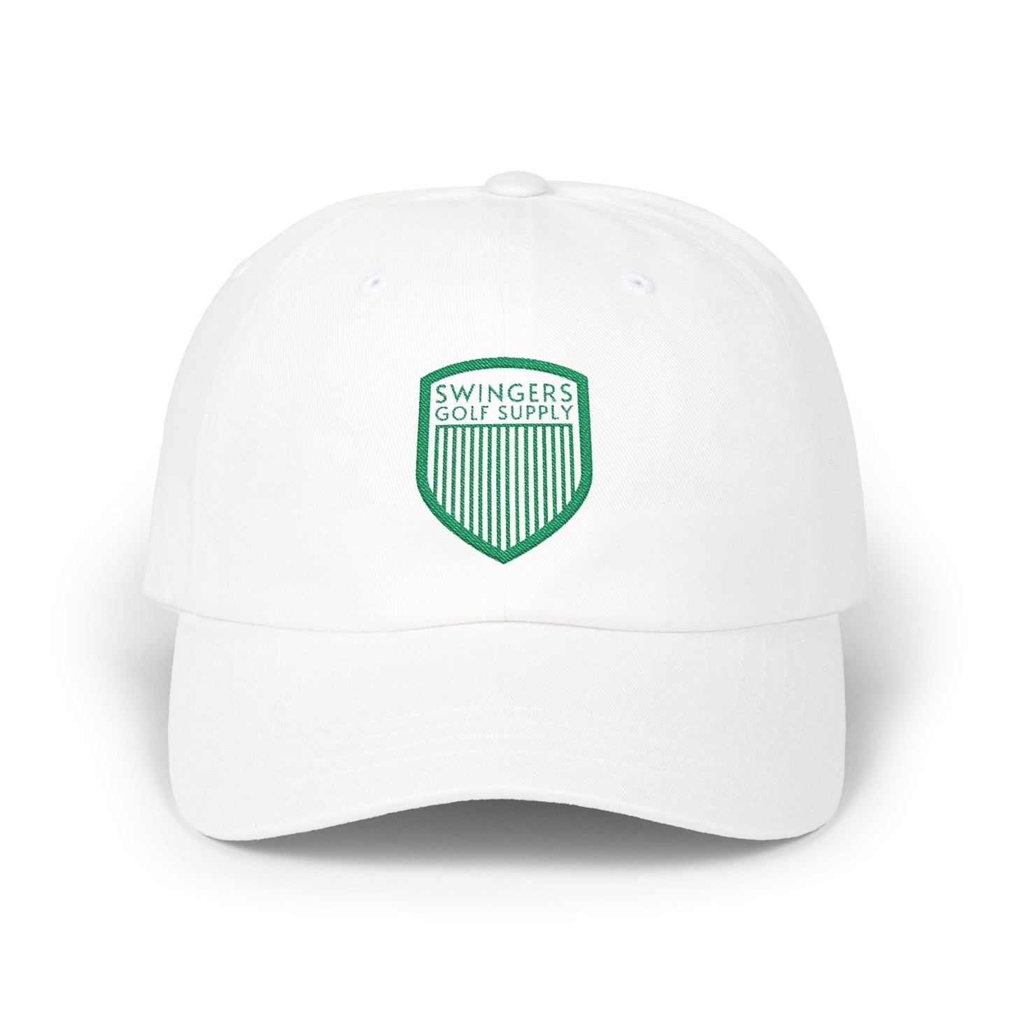 SGS Shield Dad Hat - White