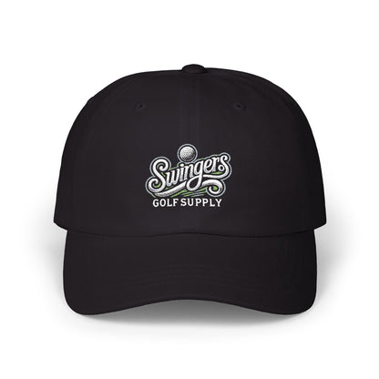 Scripted Dad Hat - Black