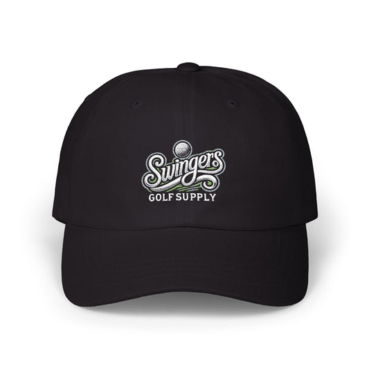 Scripted Dad Hat - Black