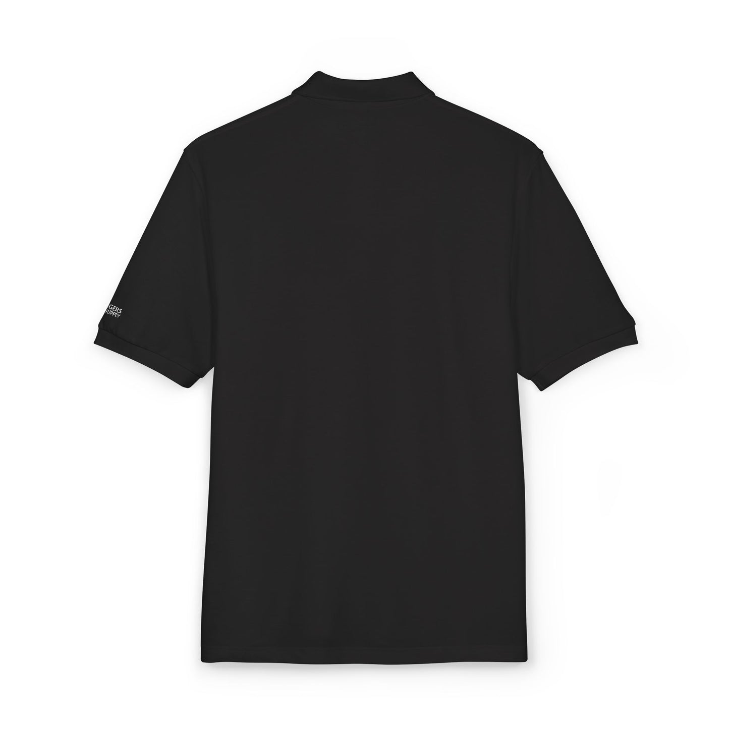 Pineapple Golf Ball Polo - Black