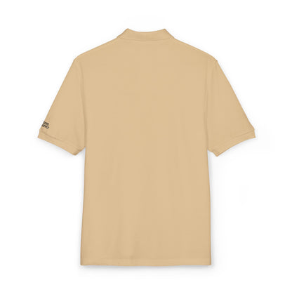Beige t-shirt on a white background