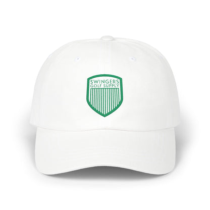 SGS Shield Dad Hat - White
