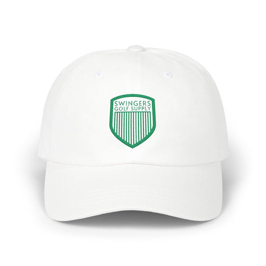 SGS Shield Dad Hat - White