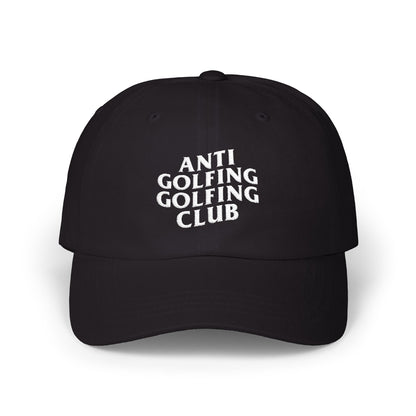 Anti-Golf Dad Hat - Black